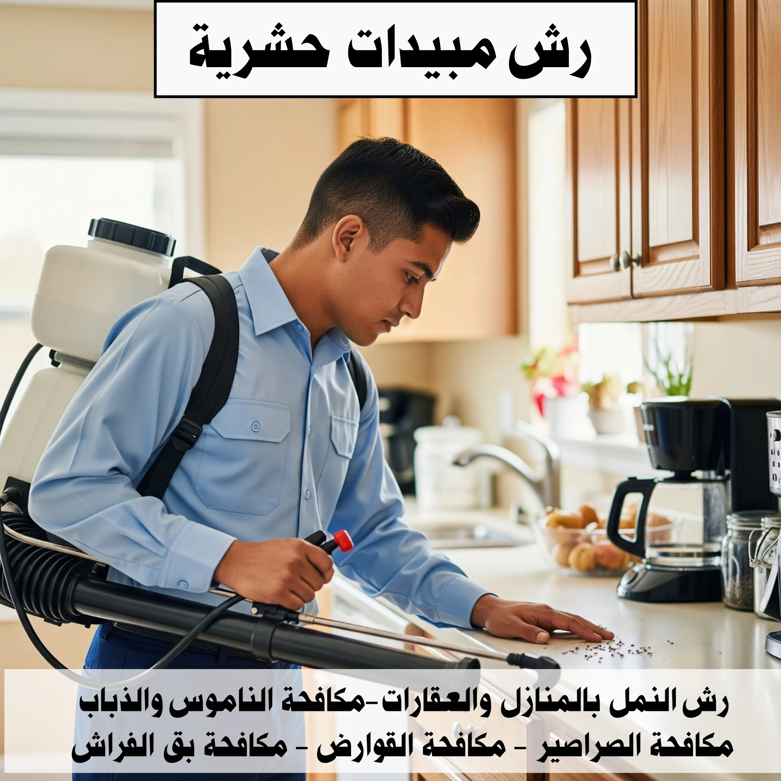 رش مبيدات حشرية 98950154📞 | خدمة لجميع مناطق الكويت