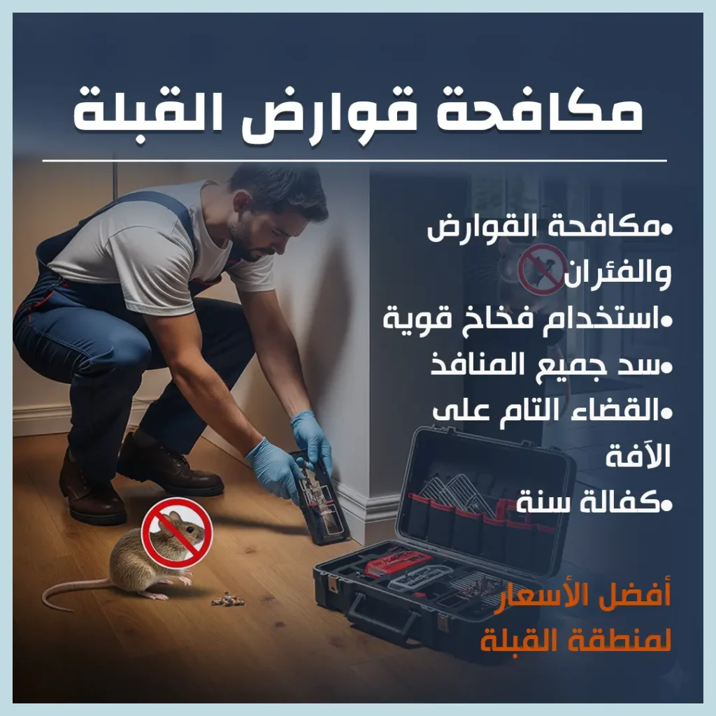مكافحة قوارض القبلة