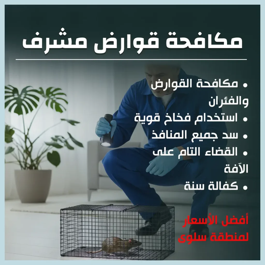 مكافحة قوارض مشرف